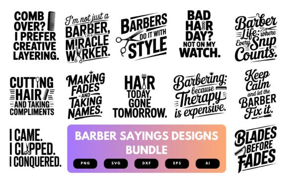 Barber SVG Bundle Review