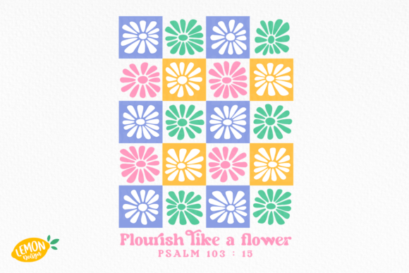 Boho Christian Floral SVG Design