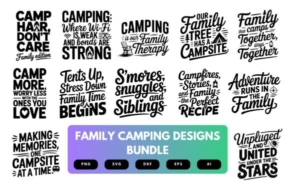 Family Camping SVG Bundle Review