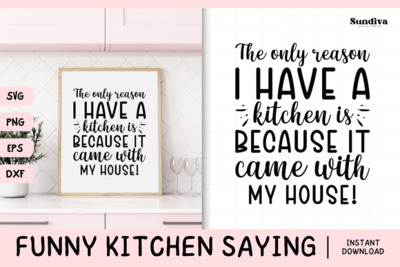 Funny Kitchen Saying SVG 8
