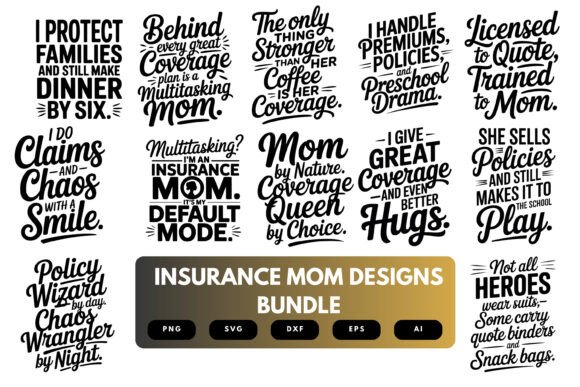 Insurance Mom SVG Bundle Review