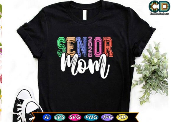 Senior Mom 2026 Free Designs
