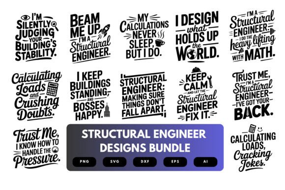 Structural Engineer SVG Bundle Review