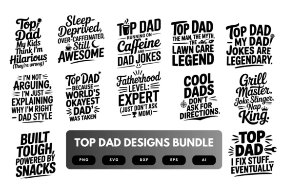 Top Dad SVG Bundle Review