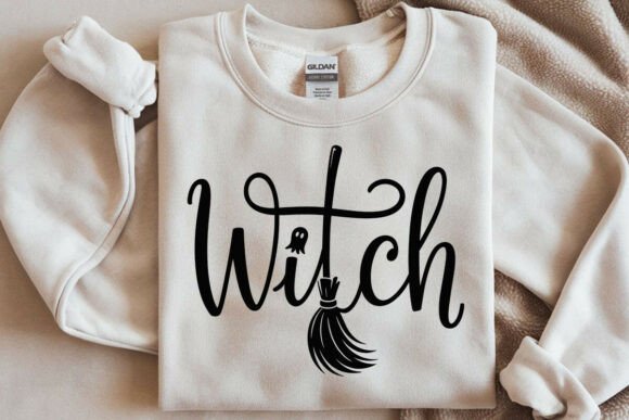 Witch SVG Halloween Shirt Design, Spook